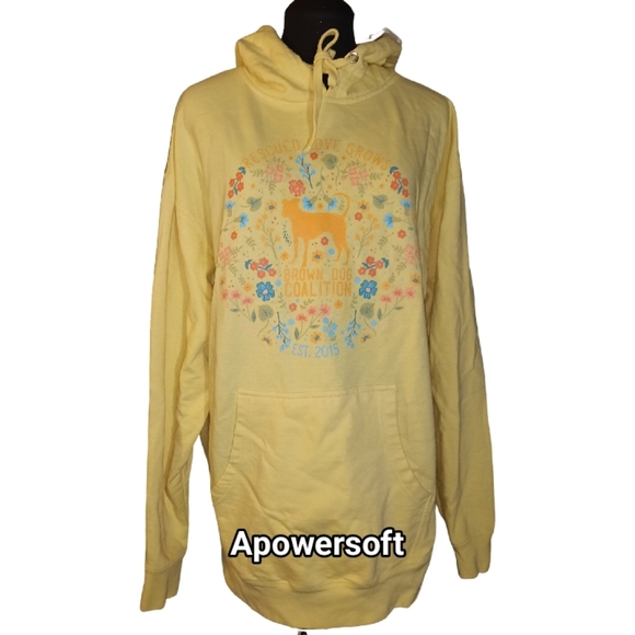 Oversized  Brown Dog Sweatshirt (0300) - Picture 1 of 4